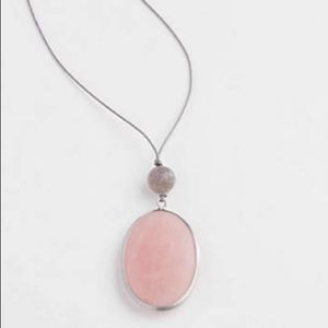 Adjustable Rose Quartz Pendant